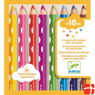 Djeco Colored pencils for the little ones