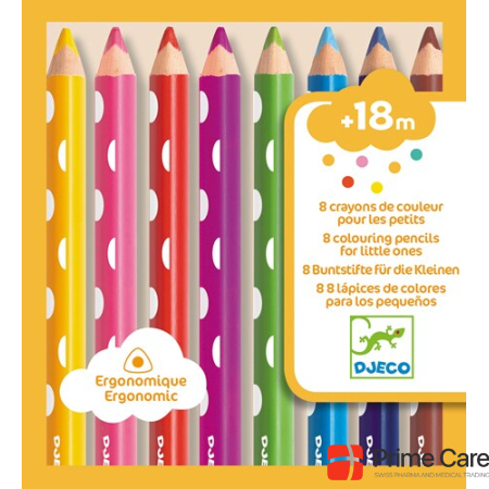 Djeco Colored pencils for the little ones