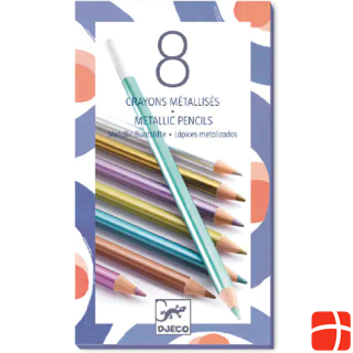 Djeco Coloured pencils metallic
