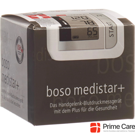 Boso Medistar+ wrist blood pressure monitor
