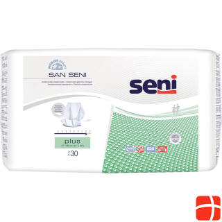 Seni San Plus pads breathable anatomical 37x69cm 8 drops