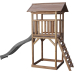 Axi Beach Tower Play Tower Brown - Gray Slide