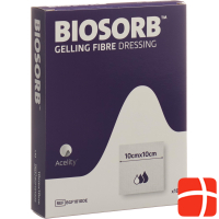 Biosorb GELLING FIBRE Gelfaser Wundauflage 10x10cm