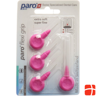Paro Flexi Grip 2 мм сверхтонкая розовая цилиндрическая