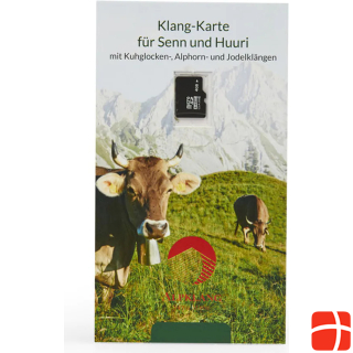 Alpklang Sound card with cowbell, alphorn and yodel sounds