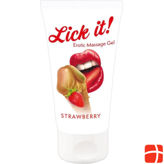 Lick-it Erotic Massage Gel Strawberry