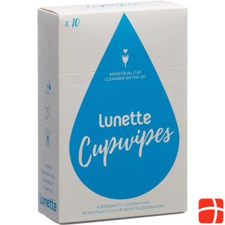 Lunette Cupwipe Reinigungstücher
