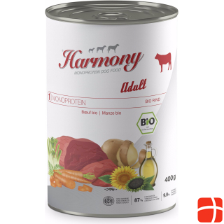 Harmony Dog Monoprotein Organic Adult Beef Dog Food