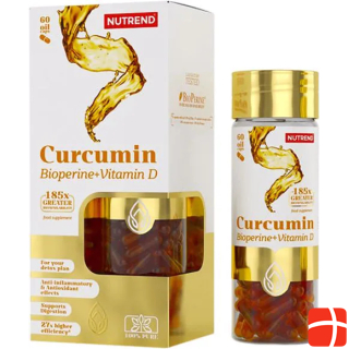 Nutrend Curcumin  Bioperine  Vitamine D