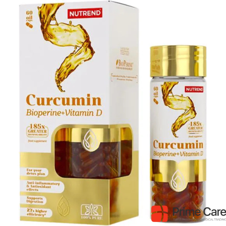 Nutrend Curcumin  Bioperine  Vitamine D