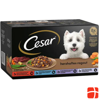 Cesar Wet Food Hearty Ragout, 8 x 150g