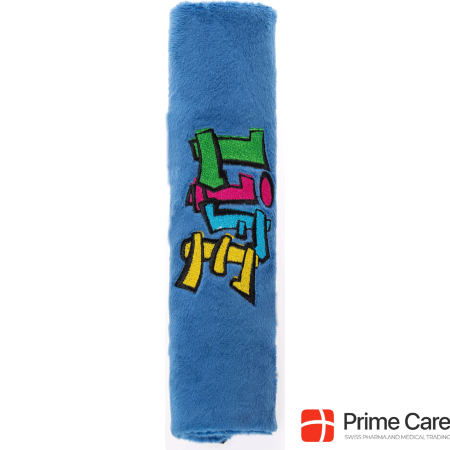 KidsExperts Seat belt pad Graffiti blue