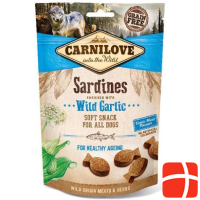 Carnilove Dog Soft Snack с сардинами и диким чесноком