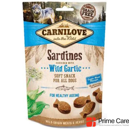 Carnilove Dog Soft Snack with Sardine and Wild Garlic