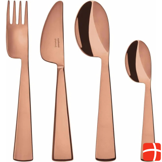 Sambonet Children cutlery set Gio Ponti 4 pieces, copper