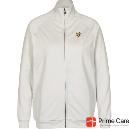 Lyle and Scott Oversized Tricot Funnel Neck Sweat Jacket