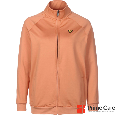 Lyle and Scott Oversized Tricot Funnel Neck Sweat Jacket
