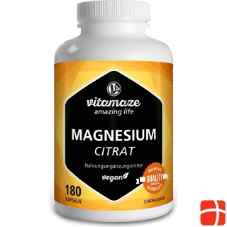 Vitamaze Magnesium citrate 180 capsules