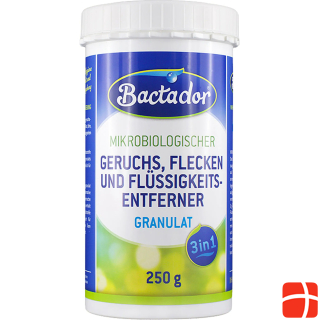 Bactador Geruchs-, Flecken- & Flüssigkeitsentferner Granulat