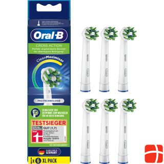 Oral-B CrossAction Aufsteckbürsten, 6 Stück