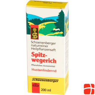 Schoenenberger Ribwort medicinal plant juice juice