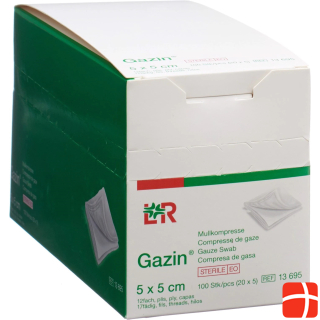 Gazin Gauze compresses set 12-fold sterile