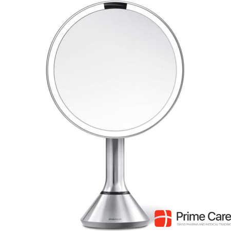 Зеркало косметическое Simplehuman с сенсорным управлением серебристое