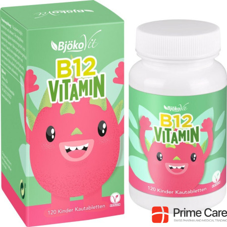 BjökoVit Vitamin B12 chewable tablets for children