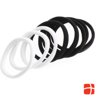 DailyGo Hair tie 5 cm, 8 pieces, black and white