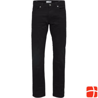 Selected Homme 6292 - Superstretch Black Straight Fit Jeans