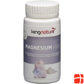 Kingnature Magnesium Vida Kapseln 1020mg (60 Stk)