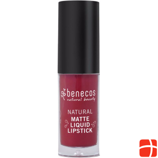 Benecos Matte Liquid Lipsticks bloody berry