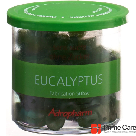 Adropharm Eucalyptus without sugar soothing pastilles pastilles
