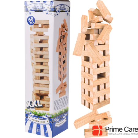 Champ Tower stacking game of wood 60 pieces