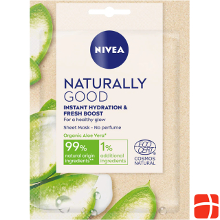Nivea Naturally Good Cloth Mask Organic Aloe Vera