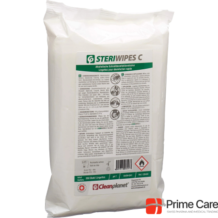 Cleanplanet SteriWipes C disinfection wipes refill pack