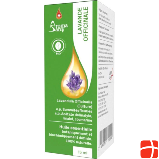 AromaSan Lavendel Bio Ätherisches Öl (15ml)