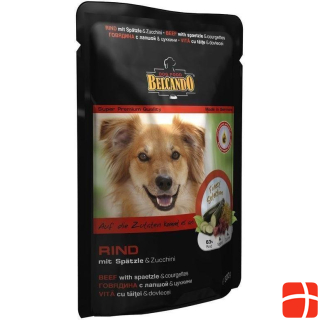 Belcando Beef with spaetzle and zucchini wet food stand-up pouch 300 g