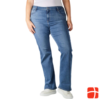 Levis Levi's 725 Jeans Bootcut Plus Size lapis speed plus