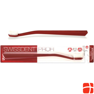Swissdent PROFI Whitening Zahnbürste Soft Rot (1 Stk)