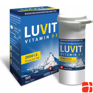 Luvit Vitamin D3 Mini-Tabs