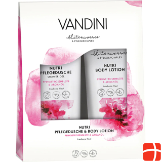 Vandini NUTRI Gift Set Peony Blossom & Argan Oil