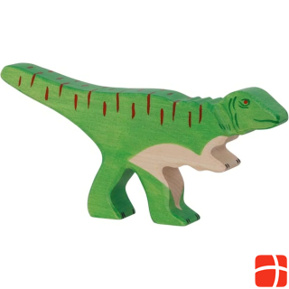 Holztiger Dinosaur Allosaurus, green