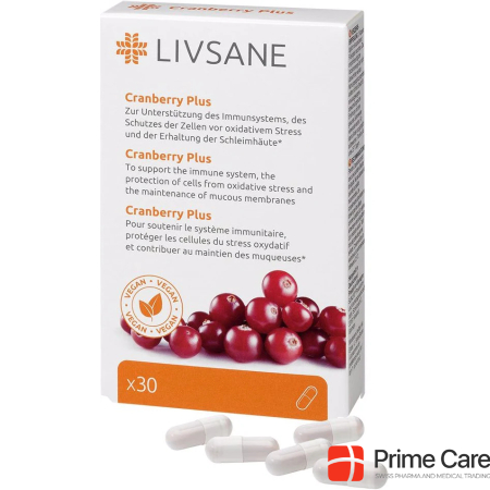 Livsane Cranberry Plus Caps