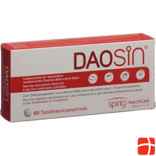 Daosin Food for histamine intolerance