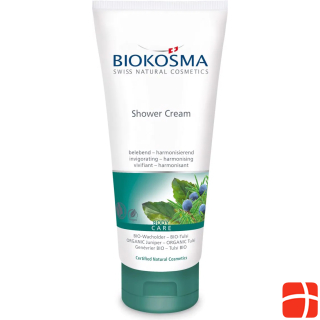 Biokosma Shower Cream BIO Juniper & BIO Tulsi Cream