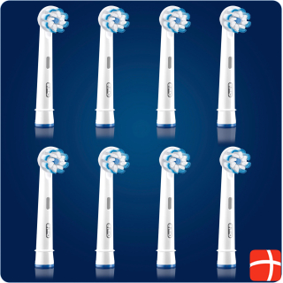 Oral-B Sensitive Clean Toothbrush Head, 8 Counts
