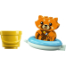 LEGO Bathtub fun: swimming panda