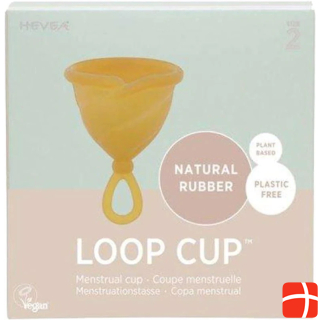 Hevea Loop Cup Menstrual Cup 100% Rubber