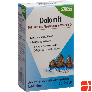 Salus Dolomite Magnesium Calcium Vitamin D3 Tabl